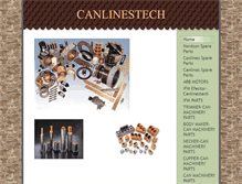 Tablet Screenshot of canlinestech.com